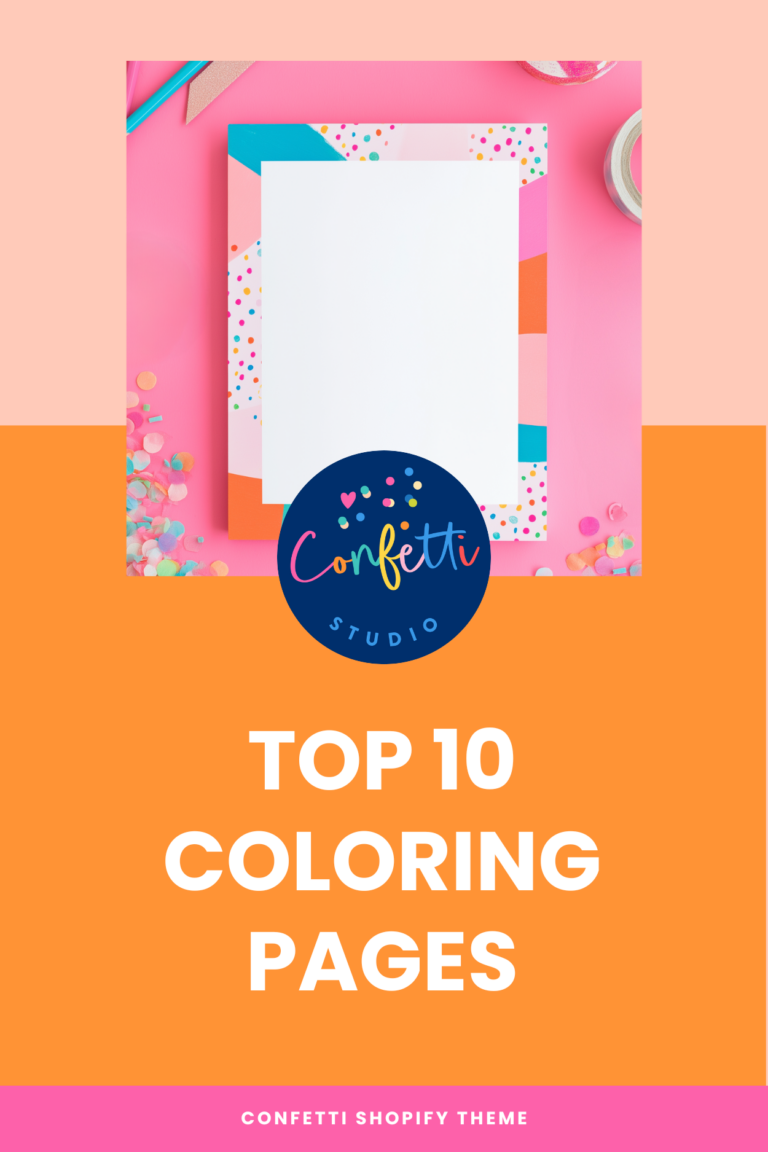 Top 10 Coloring Pages